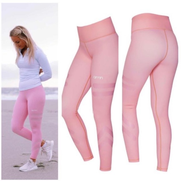 Aimn Pink Tribe Legging High Waisted Tights - Picture 14 of 14